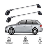 AUDI A4 AVANT 2008-2015 TRX2 Thunder Carrier Barres transversales pour galerie de toit 2 barres